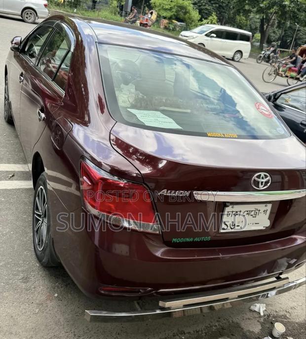Toyota Allion 2017 Maroon