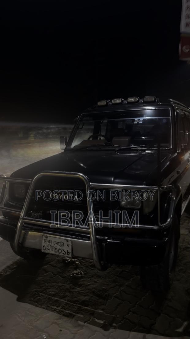 Toyota Land Cruiser Prado 3.0 D 1989 Black