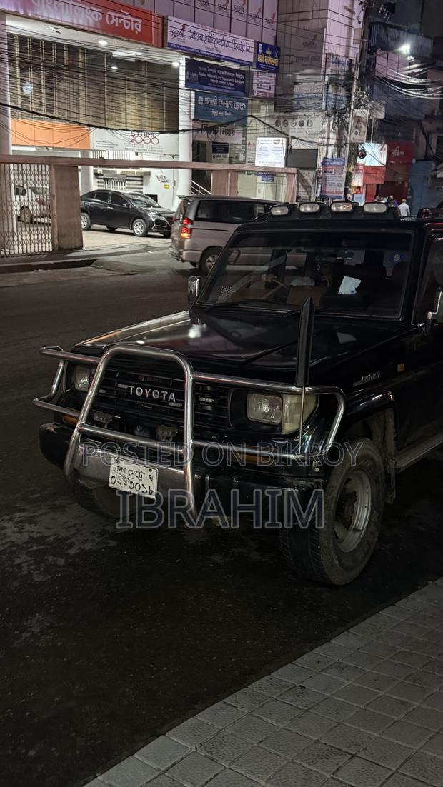 Toyota Land Cruiser Prado 3.0 D 1989 Black