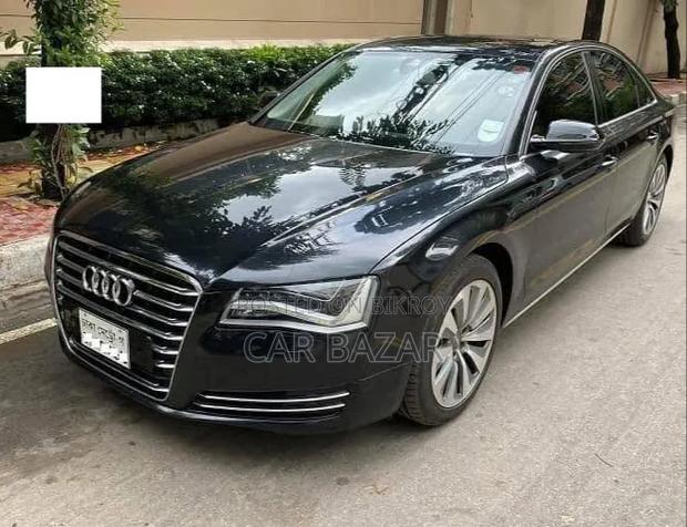 Audi A8 L W12 2013 Black