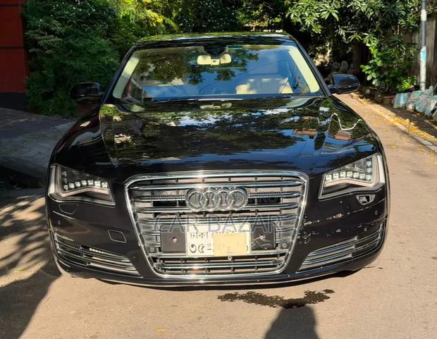 Audi A8 L W12 2013 Black