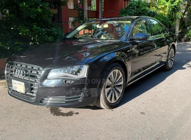 Audi A8 L W12 2013 Black