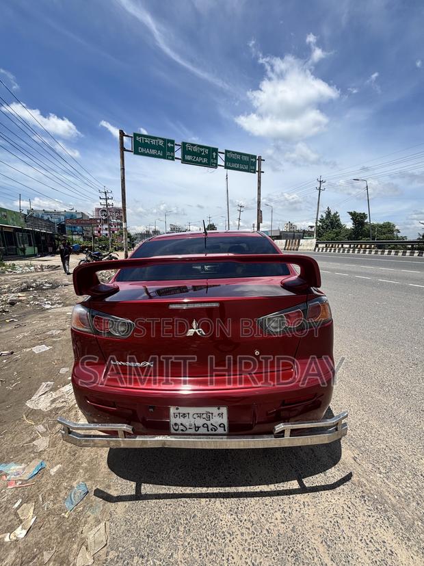 Mitsubishi Lancer 2010 Red