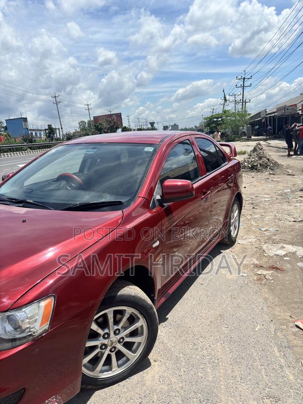 Mitsubishi Lancer 2010 Red