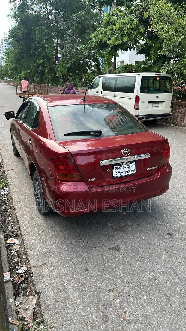 Toyota Allion 2002 Maroon