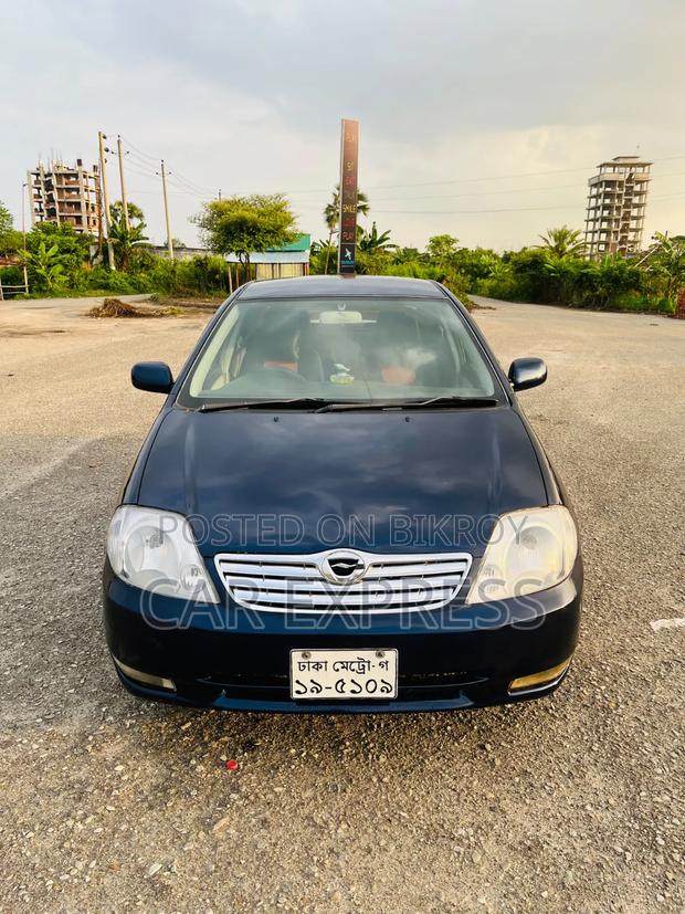 Toyota Corolla 2002 Blue