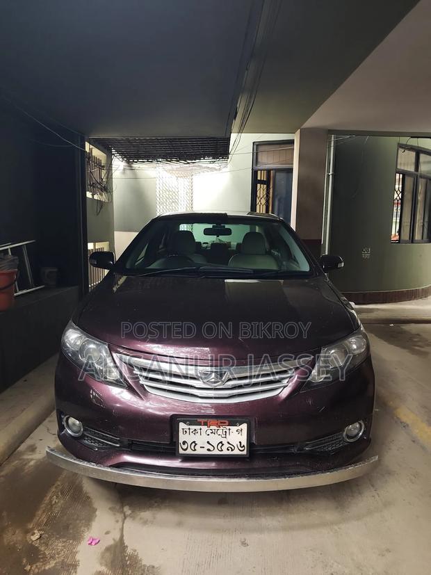 Toyota Allion 2012 Maroon