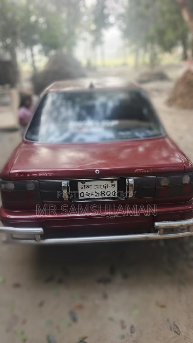 Toyota Corolla 1.6 Sedan 1989 Red