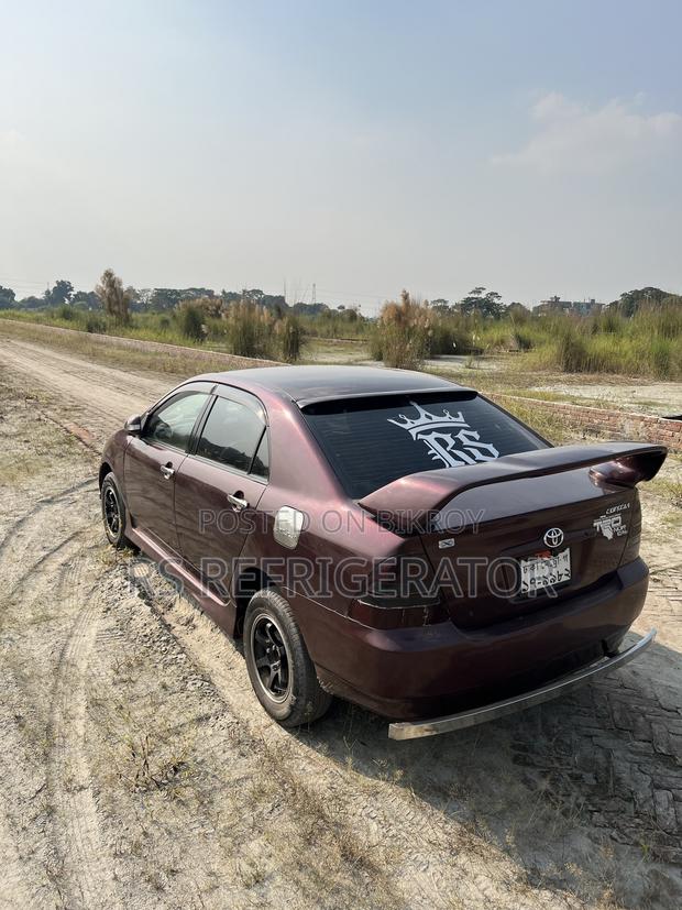 Toyota Corolla Sedan 2001 Maroon