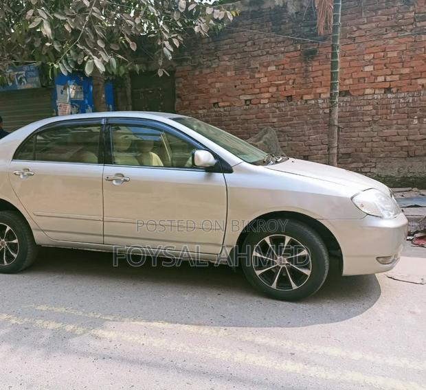 Toyota Corolla Sedan 2003 Silver