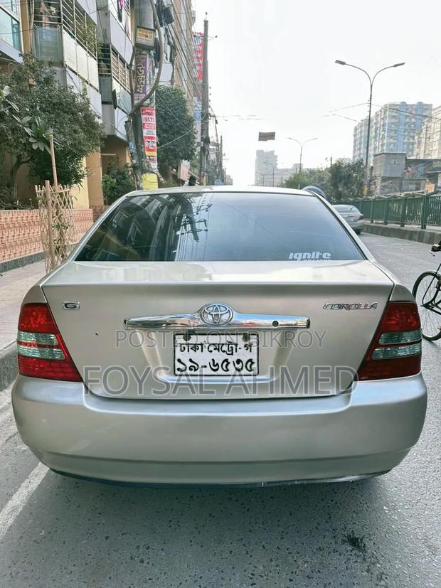 Toyota Corolla Sedan 2003 Silver