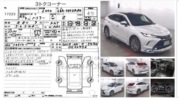 New Toyota Harrier 2021 White