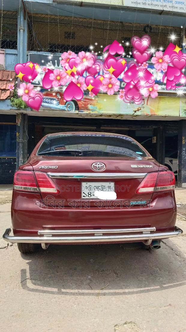 Toyota Premio 2012 Maroon