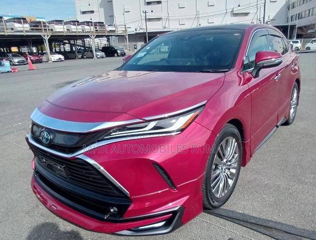 Toyota Harrier 2.5 Hybrid 4WD 2021 Red
