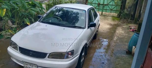 New Toyota Corolla Sedan 1999 White
