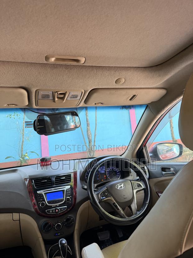 Hyundai Accent 2012 Red