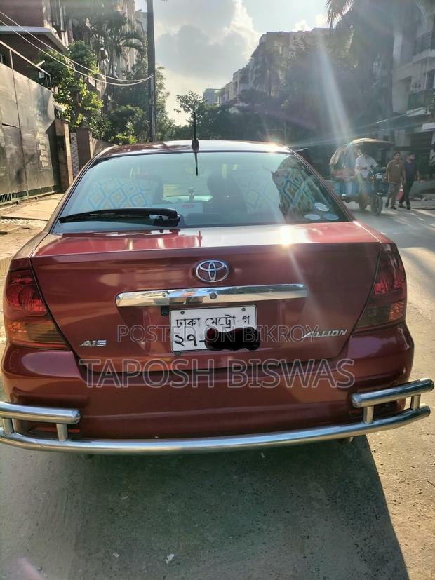 Toyota Allion 2004 Red