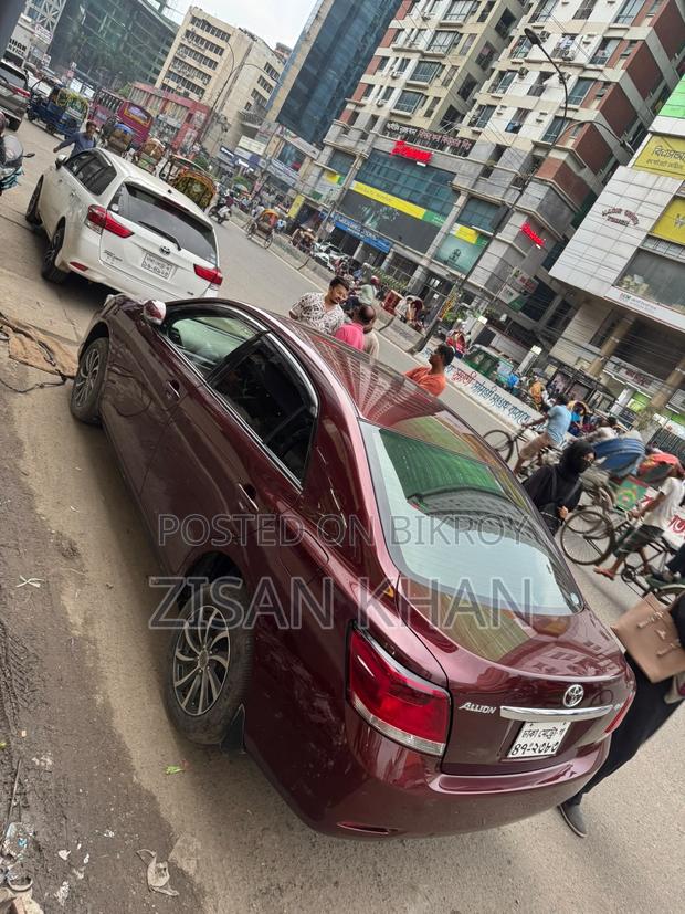 Toyota Allion 2018 Maroon