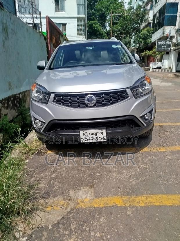 SsangYong Korando 2014 Silver
