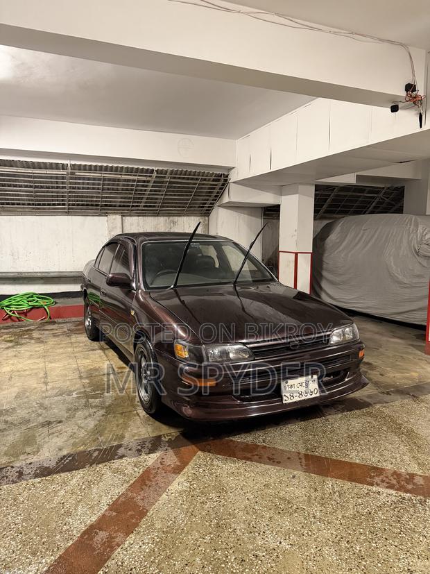 Toyota Corolla Sedan 1996 Maroon