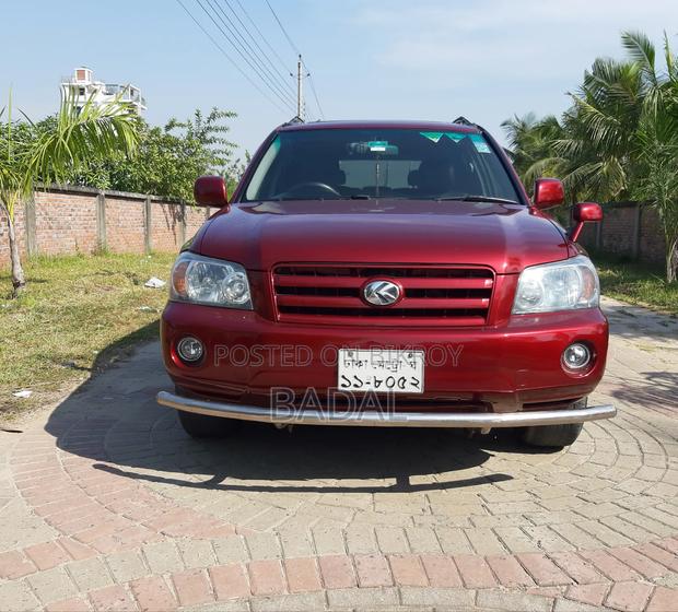 Toyota Kluger 2004 Red