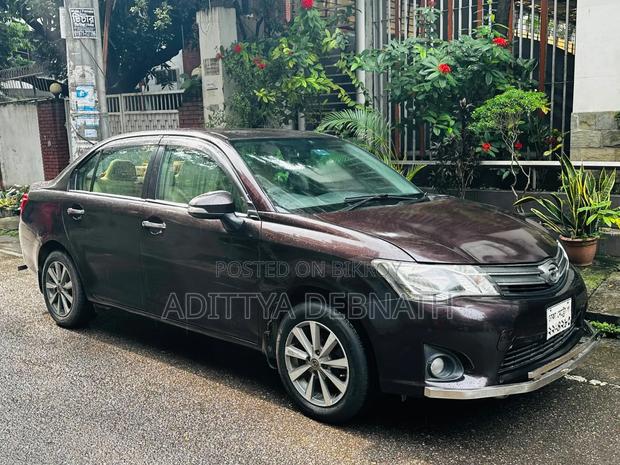 Toyota Axio 2012 Maroon