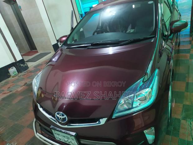 Toyota Prius 2015 Maroon