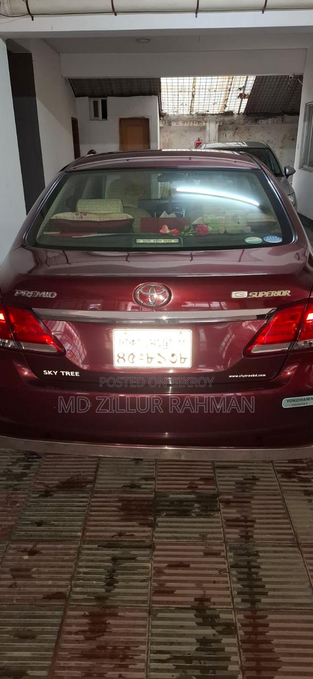 Toyota Premio 2017 Maroon