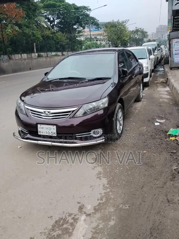 Toyota Allion 2012 Maroon