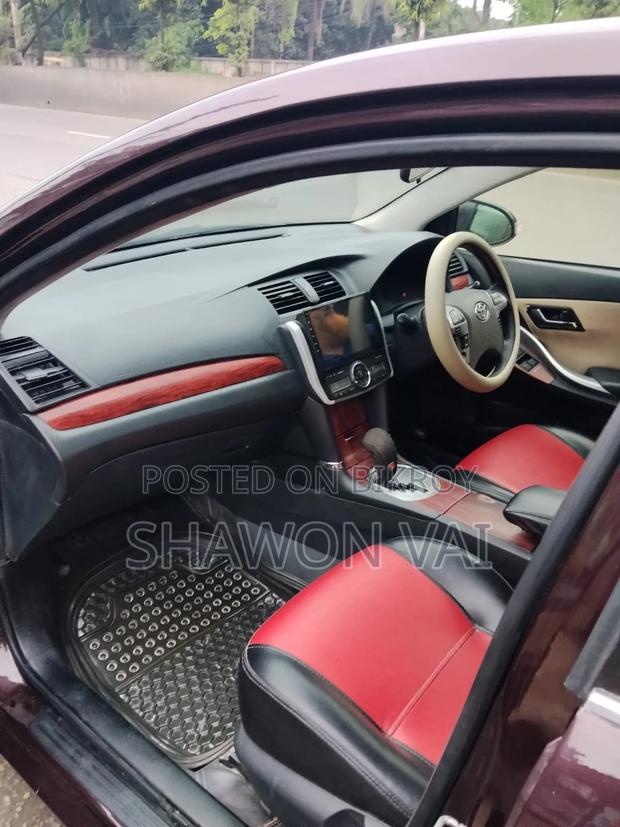 Toyota Allion 2012 Maroon