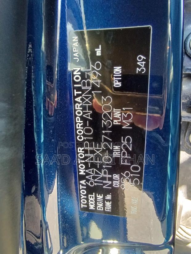 Toyota Aqua 2021 Blue