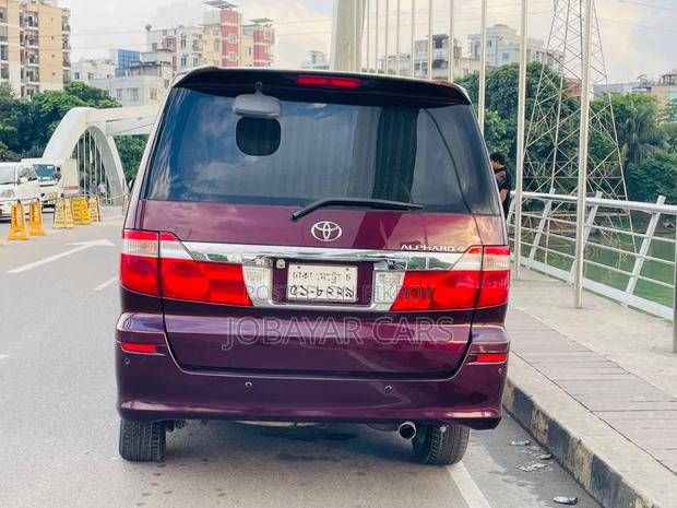 New Toyota Alphard 2005 Maroon