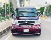 New Toyota Alphard 2005 Maroon for sale