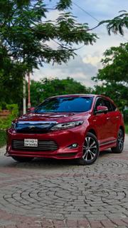Toyota Harrier 2.5 Hybrid 4WD 2015 Red for sale