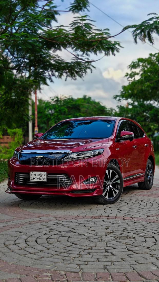 Toyota Harrier 2.5 Hybrid 4WD 2015 Red