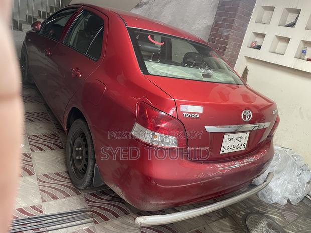 Toyota Yaris 2008 Red