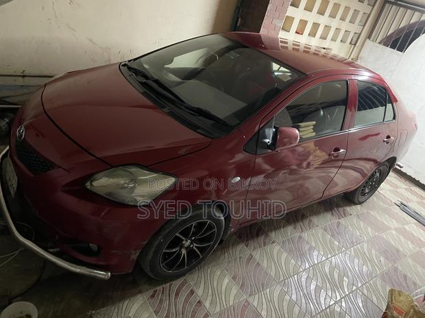Toyota Yaris 2008 Red