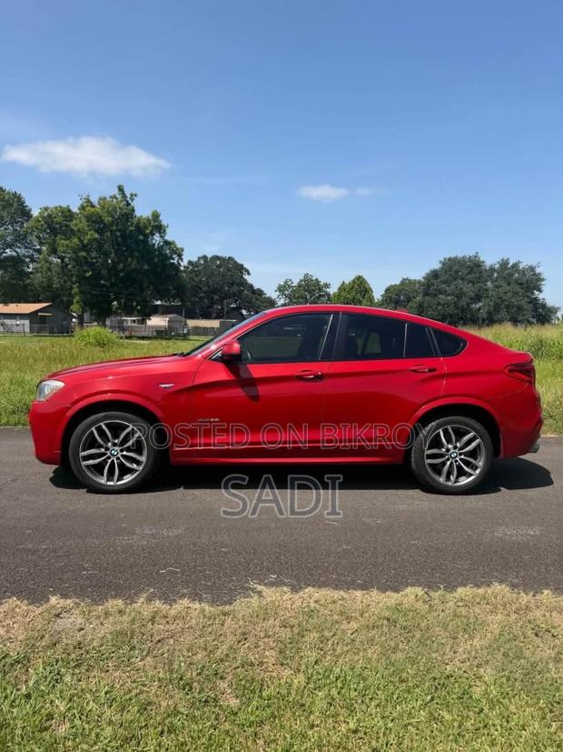 BMW X4 2015 Red