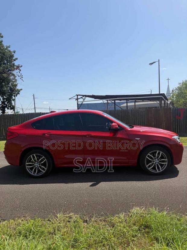 BMW X4 2015 Red