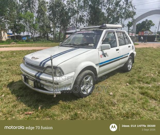 Toyota Starlet 1991 White
