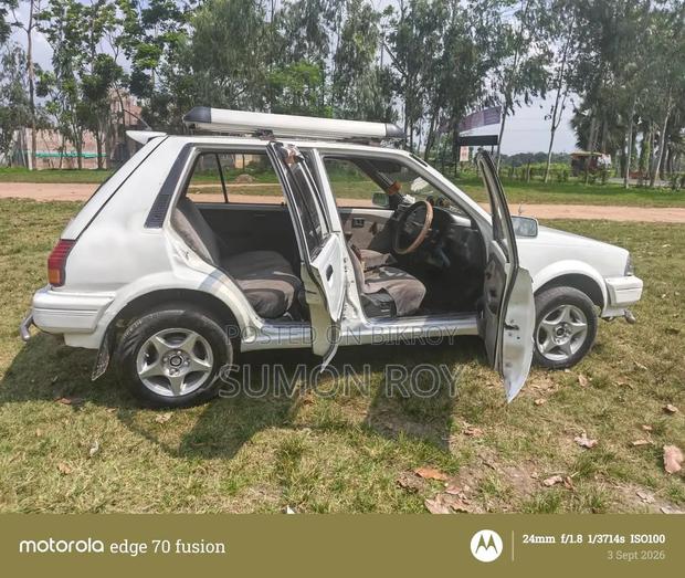 Toyota Starlet 1991 White