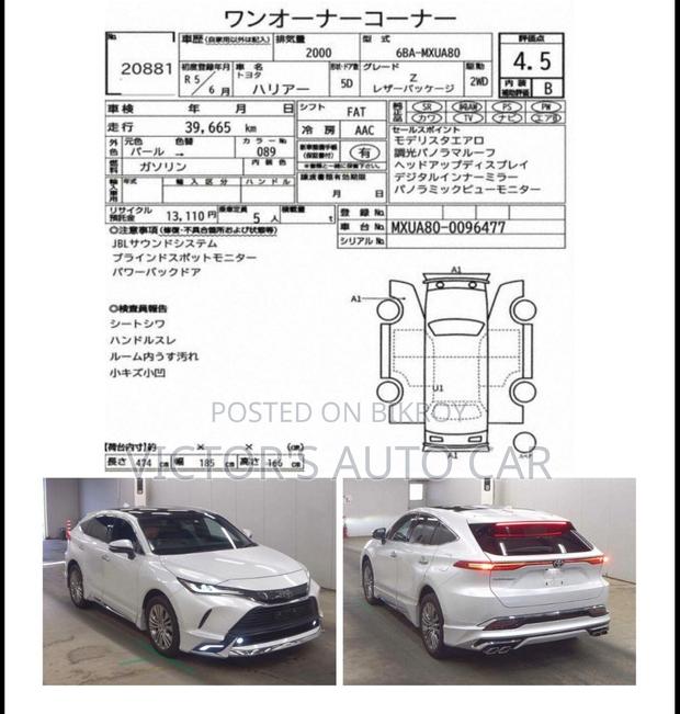 Toyota Harrier Z 2023 Pearl