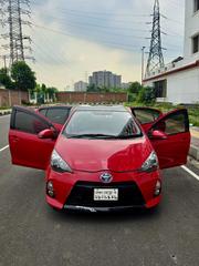 Toyota Aqua 2013 Red for sale
