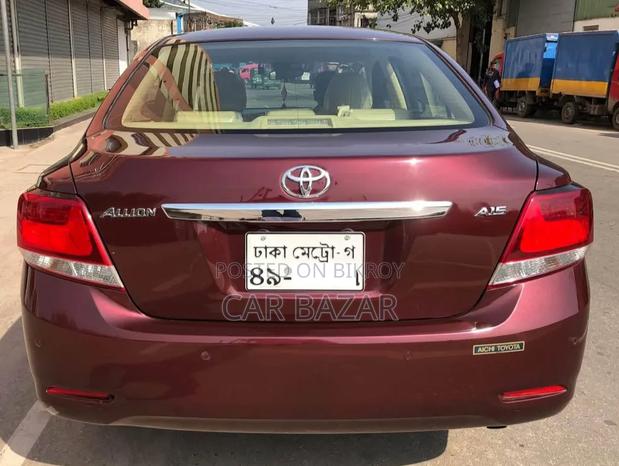Toyota Allion 2017 Maroon