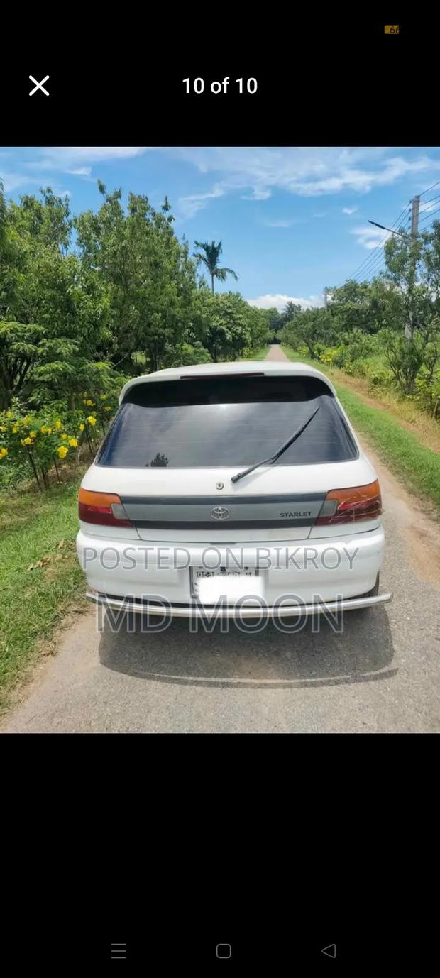 Toyota Starlet 1996 White