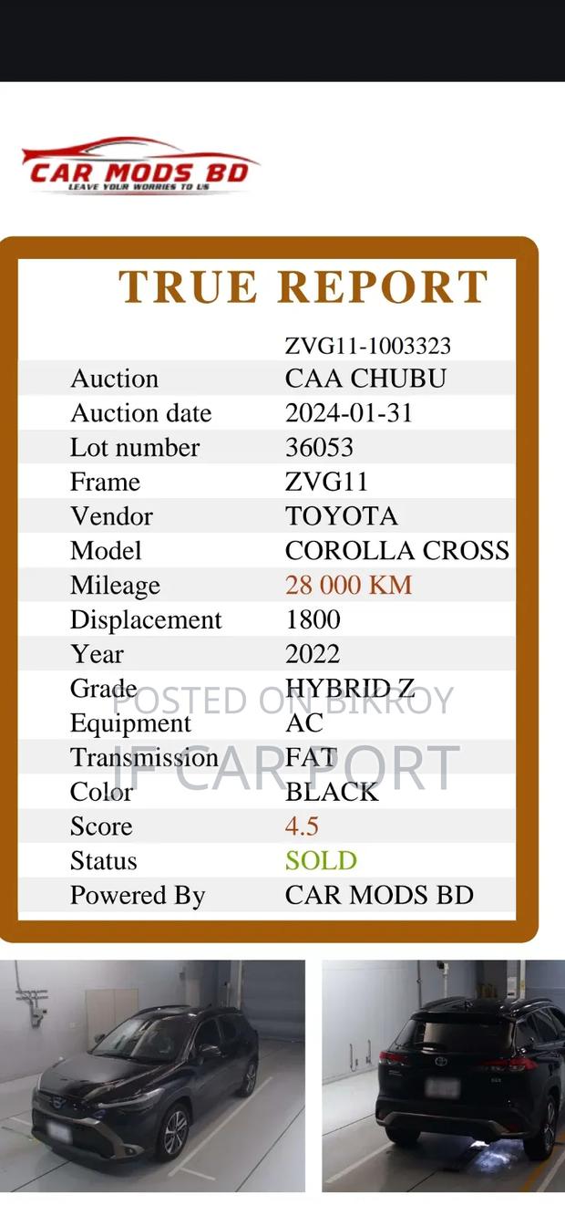 Toyota Corolla Cross 2022 Matt Black