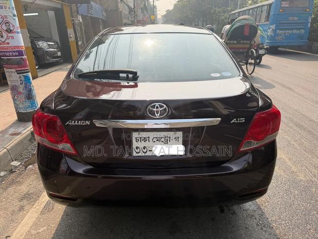Toyota Allion 2010 Maroon