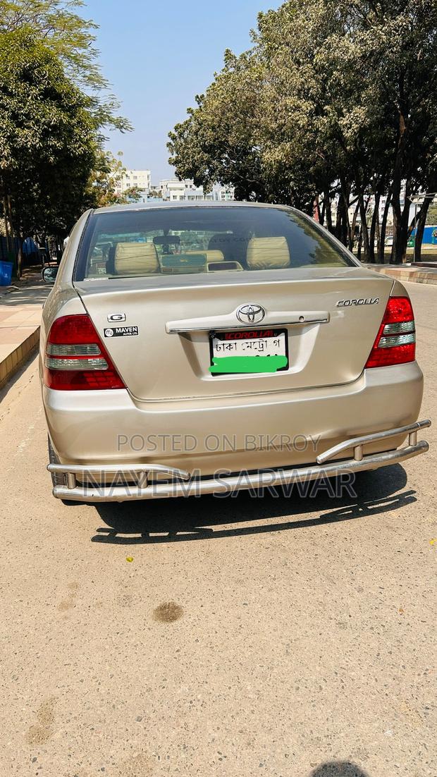 Toyota Corolla 1.5 Sedan Automatic 2002 Gold