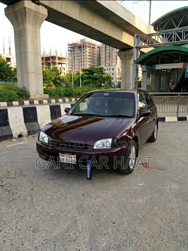 Toyota Starlet 1997 Maroon