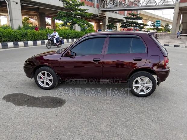 Toyota Starlet 1997 Maroon